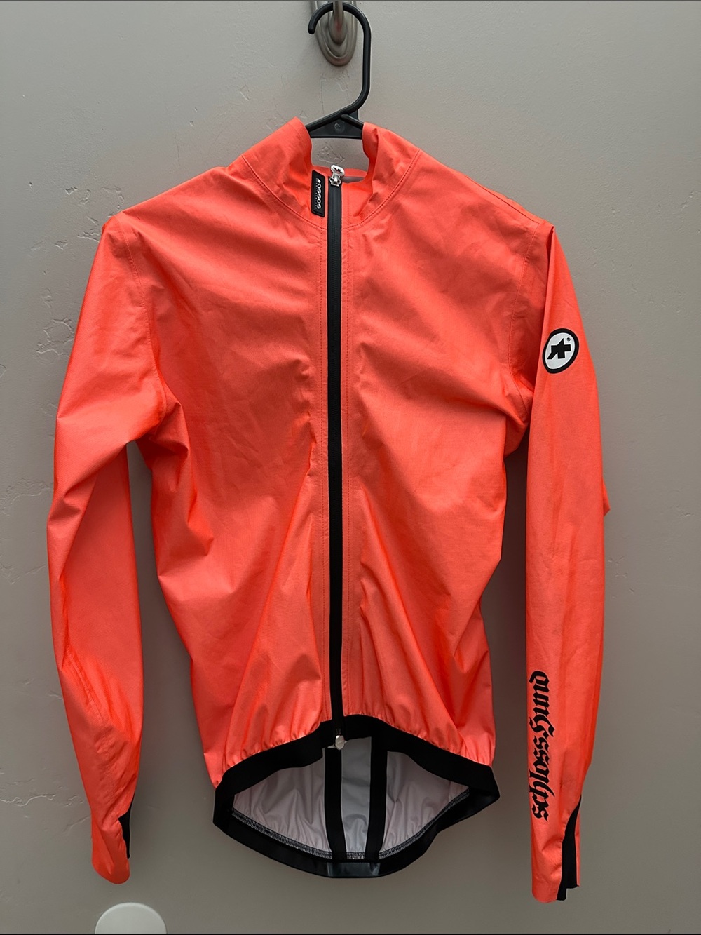 Assos schlosshund Orange Windbreaker Jacket